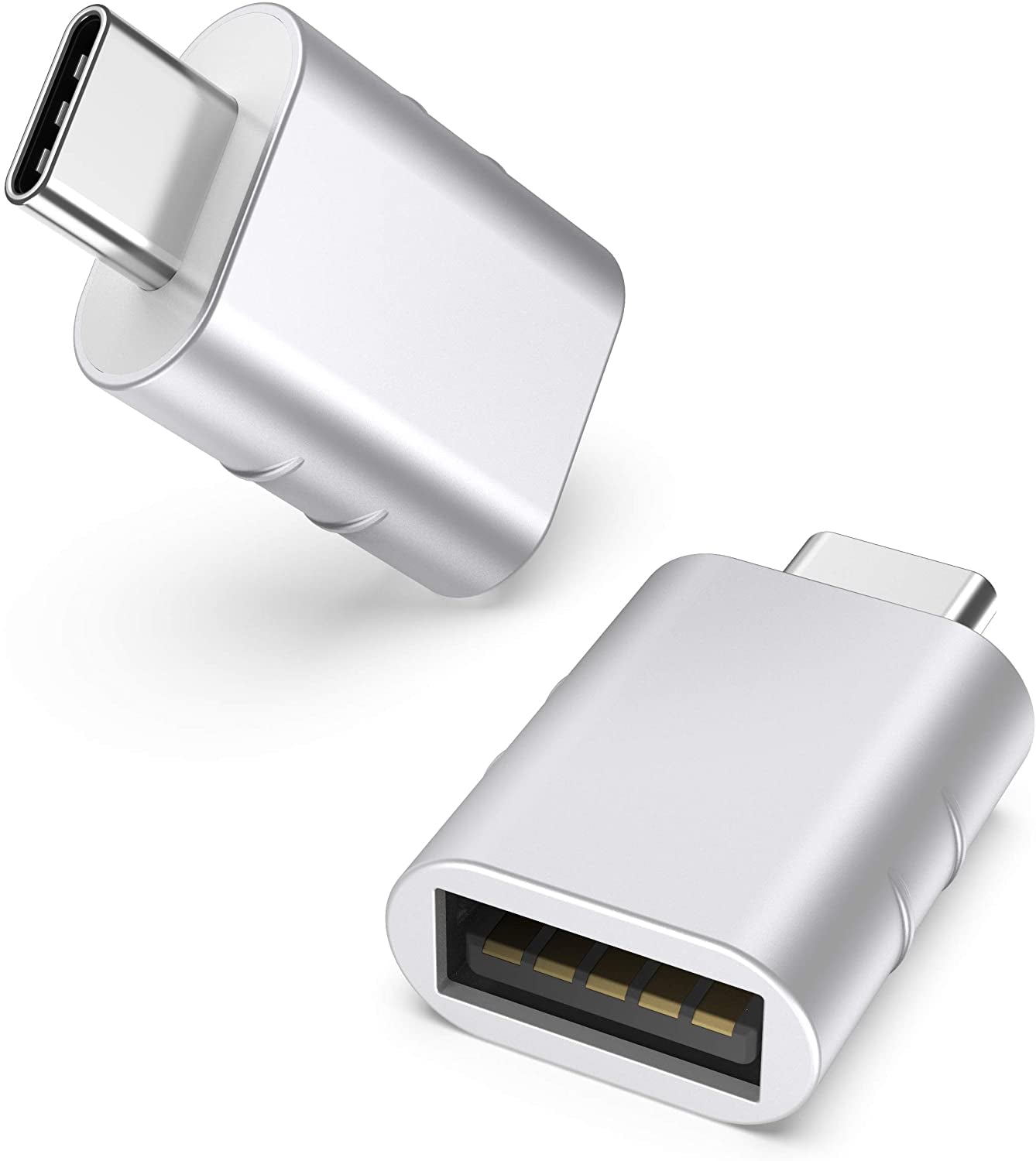 USB C to USB Adapter Pack of 2, USB 3.0 to Thunderbolt 5/4 Adapter